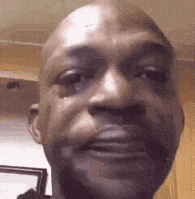 Crying Black Man